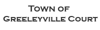 Town of Greeleyville Court